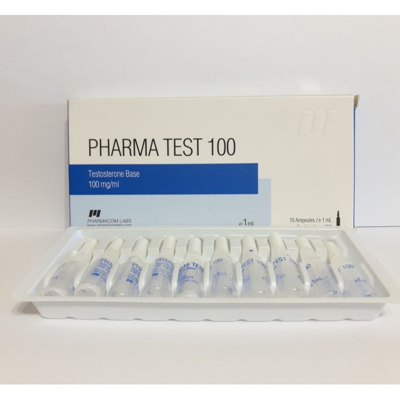 PHARMA TEST 100 Pharmacom Labs 100 mg/ml 10 x 1ml amps	Testosterone Base